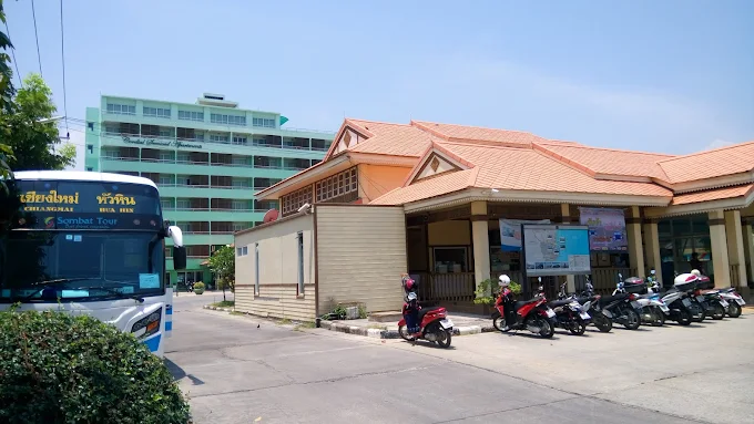 Street view outside Nicha Suite Hua Hin Hotel Street view outside Nicha Suite Hua Hin Hotel